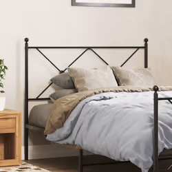 VidaXL 376531 headboard/footboard Black