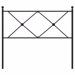 VidaXL 376531 headboard/footboard Black - Additional view 4