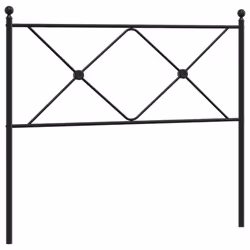 VidaXL 376532, Black, Steel, 107 cm, 1120 mm, 90.5 cm, 30 mm