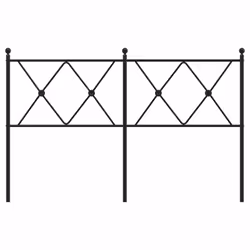 VidaXL 376534 headboard/footboard Black - Additional view 4