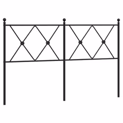 VidaXL 376535, Black, Steel, 140 cm, 1460 mm, 90.5 cm, 30 mm