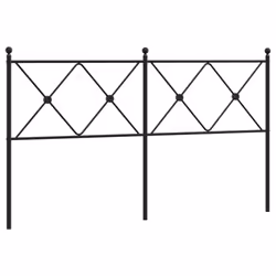 VidaXL 376536, Black, Steel, 150 cm, 1560 mm, 90.5 cm, 30 mm