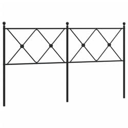 VidaXL 376537 headboard/footboard Black