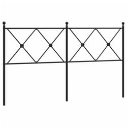 VidaXL 376539 headboard/footboard Black