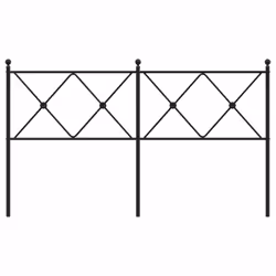 VidaXL 376539 headboard/footboard Black - Additional view 4