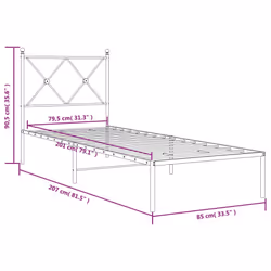 VidaXL 376542 bed frame - Additional view 8