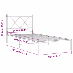 VidaXL 376544 bed frame - Additional view 8