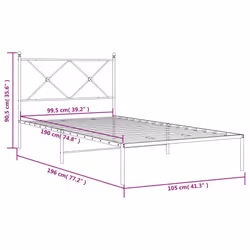 VidaXL 376545 bed frame - Additional view 8
