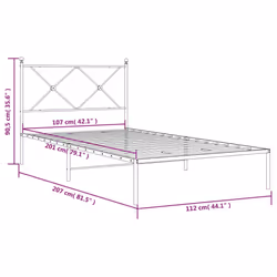 VidaXL 376547 bed frame - Additional view 8
