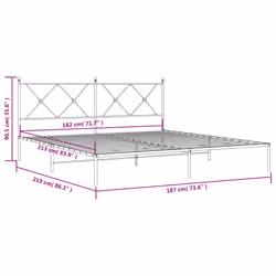 VidaXL 376556 bed frame - Additional view 8
