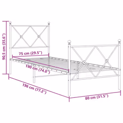 VidaXL 376559 bed frame - Additional view 8