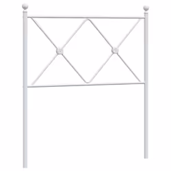VidaXL 376578, White, Steel, 80 cm, 850 mm, 90.5 cm, 30 mm