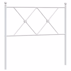 VidaXL 376579, White, Steel, 90 cm, 950 mm, 90.5 cm, 30 mm