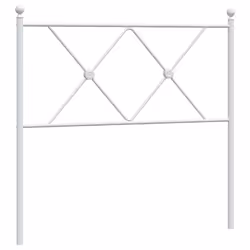 VidaXL 376584, White, Steel, 140 cm, 1460 mm, 90.5 cm, 30 mm