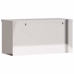 vidaXL Kitchen Wall Cabinet with Sliding Doors Storage Cabinet Stainless Steel - Additional view 7