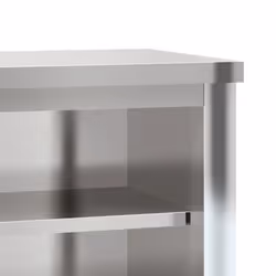 vidaXL Kitchen Wall Cabinet with Shelf Storage Cupboard Shelf Stainless Steel - Additional view 6