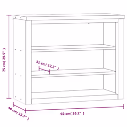 vidaXL Kitchen Wall Cabinet with Shelves Storage Cupboard Stainless Steel - Additional view 3