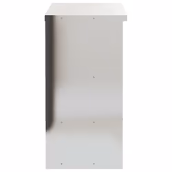 vidaXL Kitchen Wall Cabinet with Shelves Storage Cupboard Stainless Steel - Additional view 5