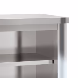 vidaXL Kitchen Wall Cabinet with Shelves Storage Cupboard Stainless Steel - Additional view 7
