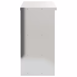 vidaXL Kitchen Wall Cabinet with Shelves Storage Cupboard Stainless Steel - Additional view 5