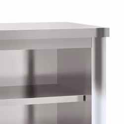 vidaXL Kitchen Wall Cabinet with Shelves Storage Cupboard Stainless Steel - Additional view 7