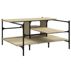 vidaXL Coffee Table Hallway End Table Sofa Table Sonoma Oak EngineeredÂ Wood