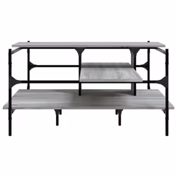 vidaXL Coffee Table Hallway End Table Sofa Table Grey Sonoma EngineeredÂ Wood - Additional view 4