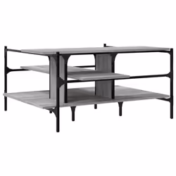 vidaXL Coffee Table Hallway End Table Sofa Table Grey Sonoma EngineeredÂ Wood - Additional view 6