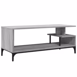 VidaXL 842414, Grey, Wood, Steel, 90 kg, 1020 mm, 400 mm, 410 mm