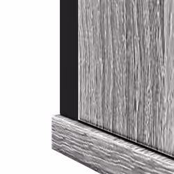vidaXL Bathroom Mirror Cabinet Storage Cabinet Grey Sonoma Engineered Wood - Additional view 9