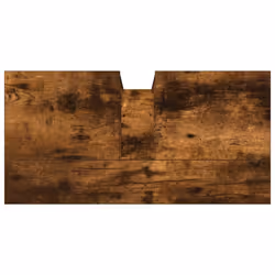 vidaXL Bathroom Sink Cabinet Storage Vanity Unit Smoked Oak Engineered Wood - Additional view 8