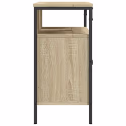 vidaXL Bathroom Sink Cabinet Storage Vanity Unit Sonoma Oak Engineered Wood - Additional view 6