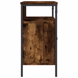 vidaXL Bathroom Sink Cabinet Storage Vanity Unit Smoked Oak Engineered Wood - Additional view 6