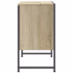 vidaXL Bathroom Sink Cabinet Storage Vanity Unit Sonoma Oak Engineered Wood - Additional view 6