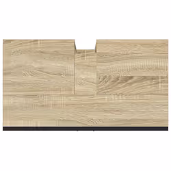 vidaXL Bathroom Sink Cabinet Storage Vanity Unit Sonoma Oak Engineered Wood - Additional view 8