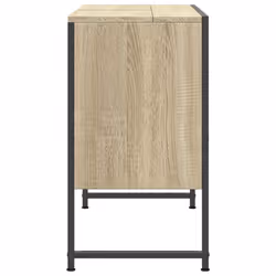 vidaXL Bathroom Sink Cabinet Storage Vanity Unit Sonoma Oak Engineered Wood - Additional view 6