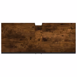 vidaXL Bathroom Sink Cabinet Storage Vanity Unit Smoked Oak Engineered Wood - Additional view 8