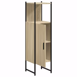 vidaXL Bathroom Cabinet Vanity Unit Bath Cupboard Sonoma Oak Engineered Wood - Additional view 5