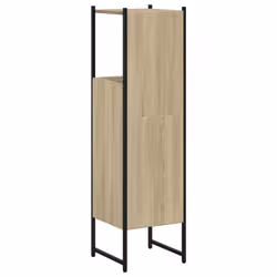 vidaXL Bathroom Cabinet Vanity Unit Bath Cupboard Sonoma Oak Engineered Wood - Additional view 7
