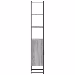 vidaXL Bathroom Cabinet Storage Unit Cupboard Grey Sonoma Engineered Wood - Additional view 6