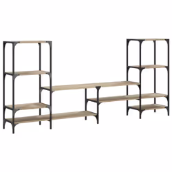 vidaXL TV Cabinet TV Stand Media Cabinet TV Unit Sonoma Oak Engineered Wood - Additional view 6