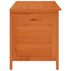 vidaXL Garden Storage Box Outdoor Storage Box Patio Blanket Box Solid Wood Fir - Additional view 4