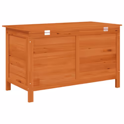 vidaXL Garden Storage Box Outdoor Storage Box Patio Blanket Box Solid Wood Fir - Additional view 5