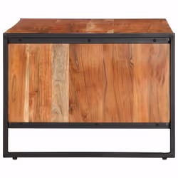 vidaXL Coffee Table Hallway Tea End Table Accent Side Table Solid Wood Acacia - Additional view 5
