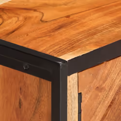 vidaXL Coffee Table Hallway Tea End Table Accent Side Table Solid Wood Acacia - Additional view 7