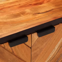 vidaXL Coffee Table Hallway Tea End Table Accent Side Table Solid Wood Acacia - Additional view 8