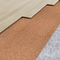 vidaXL Cork Roll Wallcovering Cork Sheet Insulation Floor Underlay Cork Board - 100 x 800 x 0.2 cm