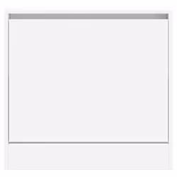 vidaXL Shoe Cabinet with 4 Flip-Drawers Shoe Storage Shelf Shoe Rack Cupboard - white, 60 x 21 x 57 cm - Additional view 4