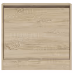 vidaXL Shoe Cabinet with 4 Flip-Drawers Shoe Storage Shelf Shoe Rack Cupboard - sonoma oak, 60 x 21 x 57 cm - Additional view 4