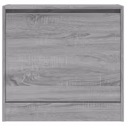 vidaXL Shoe Cabinet with 4 Flip-Drawers Shoe Storage Shelf Shoe Rack Cupboard - grey sonoma, 60 x 21 x 57 cm - Additional view 4
